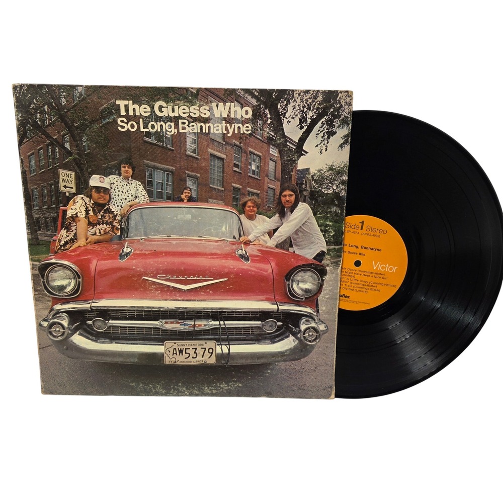 The Guess Who So Long Bannatyne Vinyl LP 1971 RCA Gatefold Classic Rock*